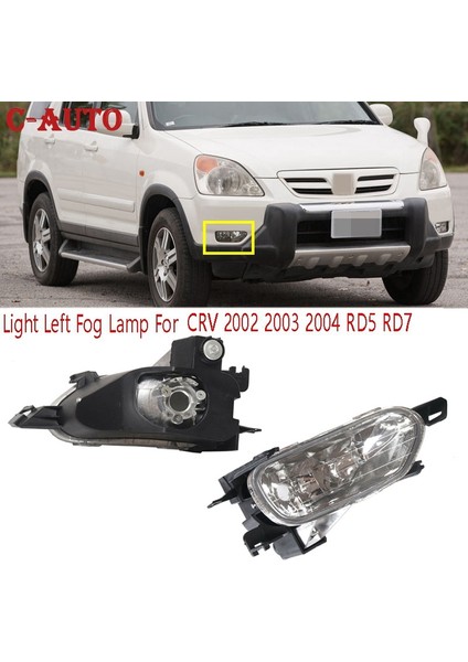 Honda Crv 2002 2003 2004 Rd5 Rd7 Için Araba Sol Sağ Sis Lambası (Yurt Dışından) fiyatları