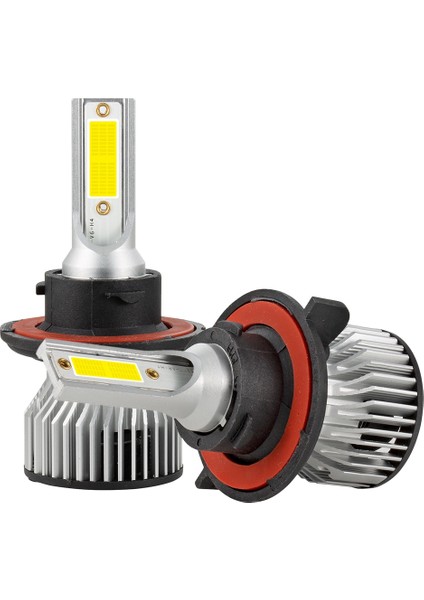 2x H13/9008 LED Far Yüksek Düşük Huzme Kiti 4000W 30000LM Ampuller 6500K (Yurt Dışından)