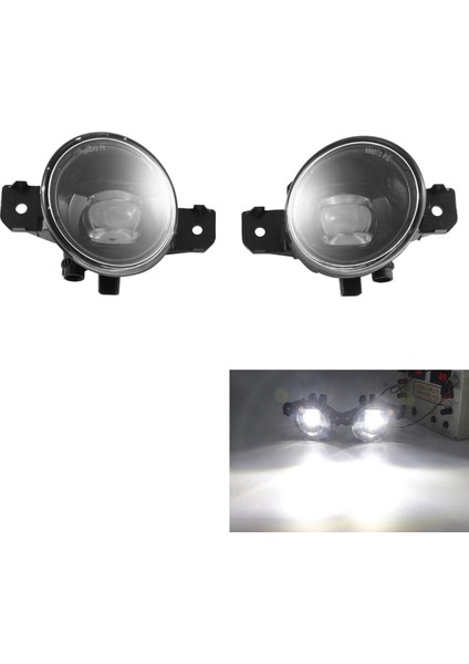 Nissan Qashqai Için 1 Çift 30W 8000LM Araba Ön Tampon LED Sis Farları (Yurt Dışından) fırsatları
