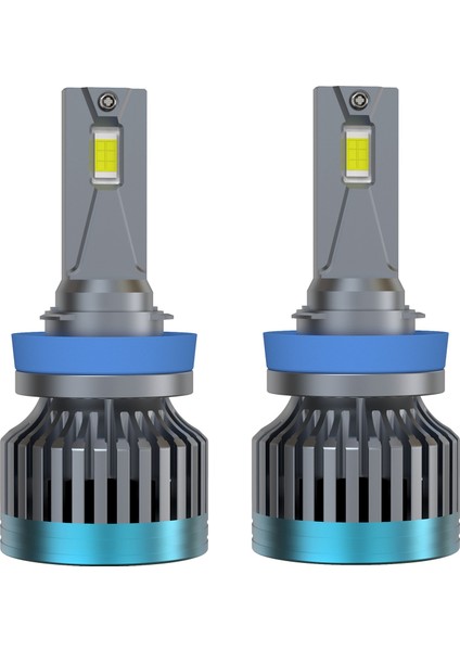 Araba LED Far Ampulleri H11/H9/H8 70W 10000 Lümen 6500K Soğuk Beyaz (Yurt Dışından)