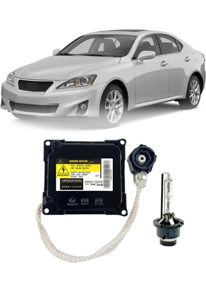 2006-2013 Lexus Is 250 350 Xenon Balast Ateşleyici Hıd D4S Ampul Kiti Bilgisayar (Yurt Dışından) modelleri