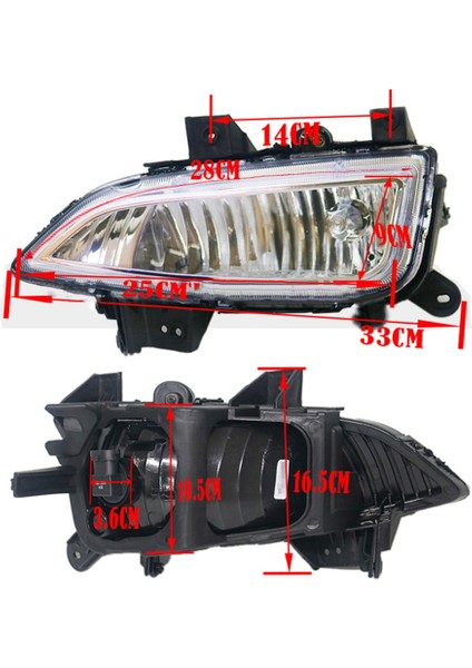Hyundai IX35 2013-2016 Için Ön Sağ Sis Farı Köşe Komplesi (Yurt Dışından) fırsatları