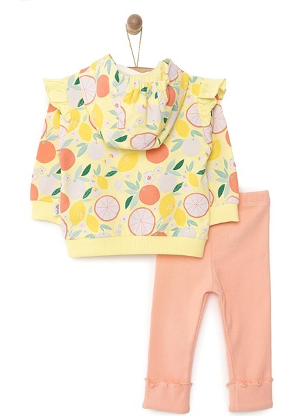 Yenidoğan Aloha Sweatshirt-Kapüşonlu Hırka-Alt 3lü Takım Kız Bebek fiyatları
