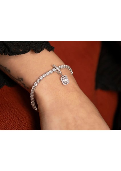 S'CHARM Pırlantalı Baget Charm modelleri