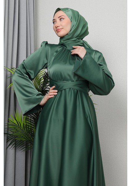 Nazlı Tesettür Elbise Mint indirimleri