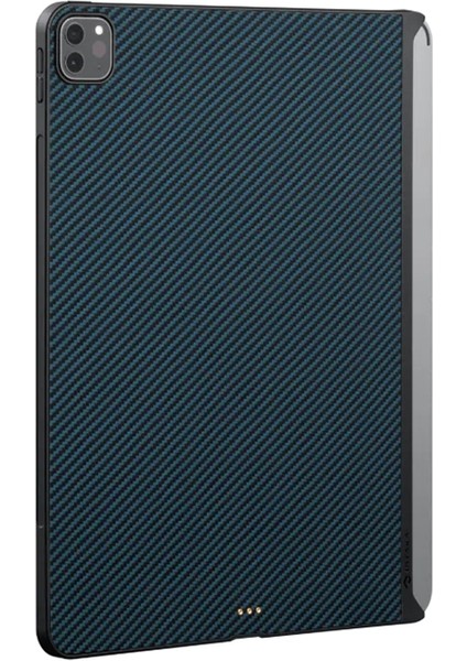 iPad Pro 11 2021 3.nesil Kılıf Aramid Fiber Pitaka Ultra-Slim Classic Serisi Mavi fiyatları