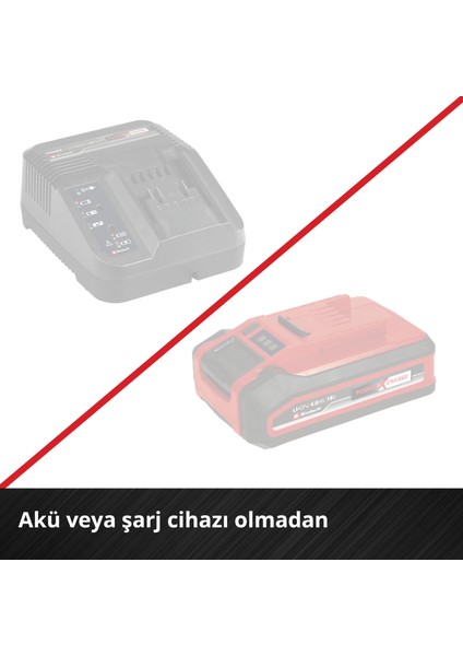 Akülü Çit Budama GC-CH 18/40 Li Solo Power X-Change (18 V, 40 cm kesim uzunluğu, 13 mm diş aralığı, ergonomik tutamak, akü dahil değildir) - 3410940