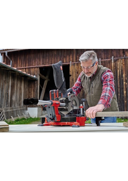 TE-SM 36/210 Li Akülü Pistonlu Gönye Kesme (36V, 3.800 rpm, bıçak Ø210 x ø30 mm, lazer görüş, akü ve şarj cihazı dahil değildir) - 4300880