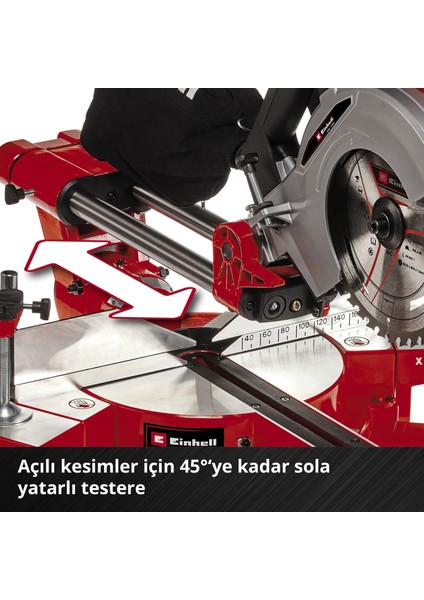 TE-SM 36/210 Li Akülü Pistonlu Gönye Kesme (36V, 3.800 rpm, bıçak Ø210 x ø30 mm, lazer görüş, akü ve şarj cihazı dahil değildir) - 4300880 indirimleri