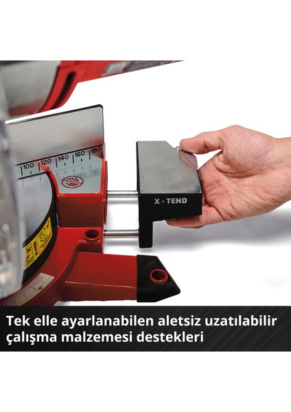 TE-SM 36/210 Li Akülü Pistonlu Gönye Kesme (36V, 3.800 rpm, bıçak Ø210 x ø30 mm, lazer görüş, akü ve şarj cihazı dahil değildir) - 4300880