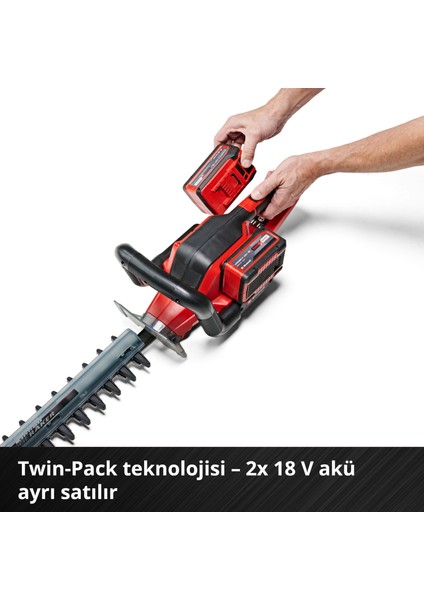 GE-CH 36/65 Li - Solo, Akülü Çit Budama (Akü ve şarj cihazı dahil değildir)
