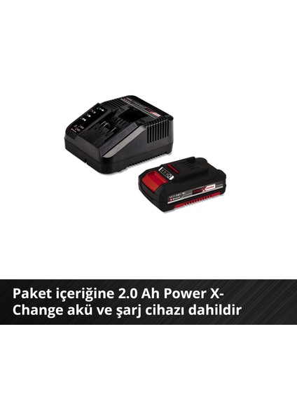 GE-CT 18 Li Kit (1x2,0Ah), Akülü Kenar Kesme