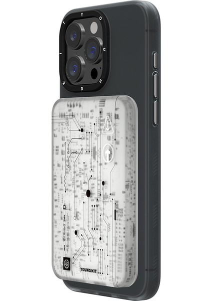 Tech Serisi Hızlı Şarj Özellikli Wireless Powerbank 15W 5000MAH Beyaz modelleri