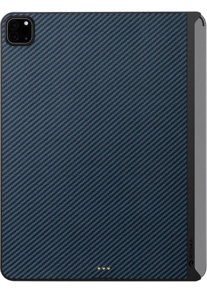 iPad Pro 11 2020 2.nesil Kılıf Aramid Fiber Pitaka Ultra-Slim Classic Serisi Mavi modelleri