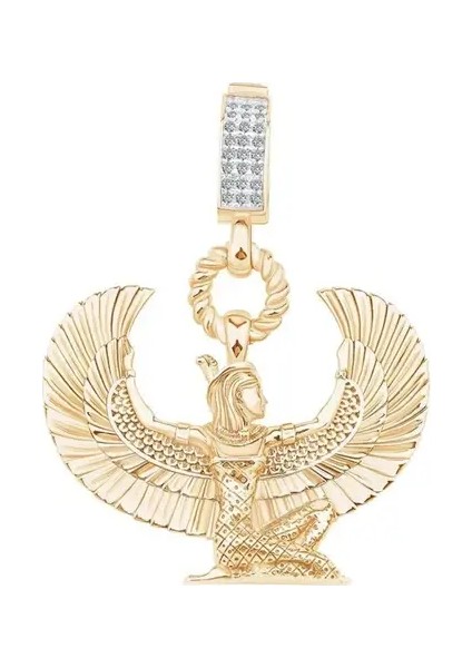 Altın Isis Kolye Ucu Charm