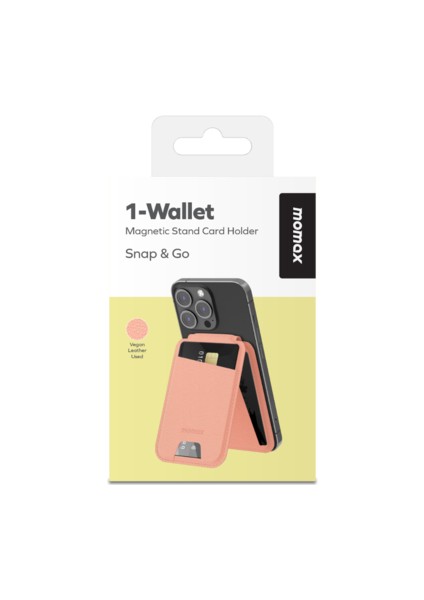 1-Wallet Magnetic Stand Card Holder