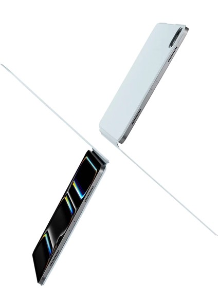 iPad Pro 13 2024 Uyumlu Pitaka Magez Falio 2 Kalem Bölmeli Standlı Kılıf Mavi fiyatları
