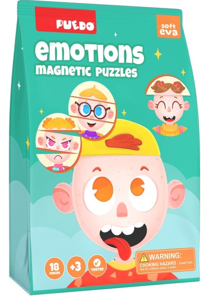 Manyetik Puzzle - Emotions (Duygular)