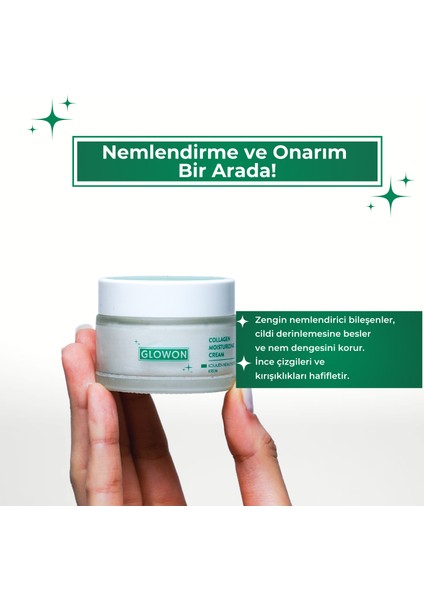 KOLAJEN NEMLENDİRİCİ KREM İKİLİ AVANTAJ PAKET