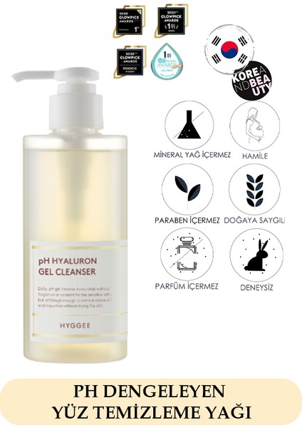 e Ph Hyaluron Gel Cleanser 200 ml Cildi Kurutmayan pH Dengeleyen Yüz Temizleme Jeli