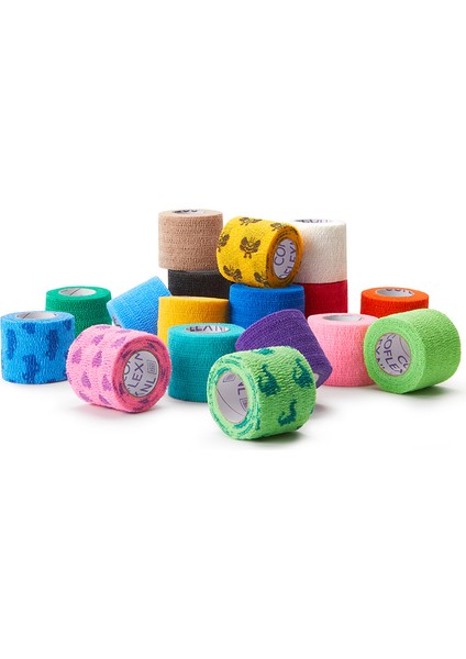 Coflex Nl Kendinden Yapışkanlı Sarma Kiti ( Kıdspack 2''x5 Yd )( Coban Yapışkanlı Bandaj Koban )