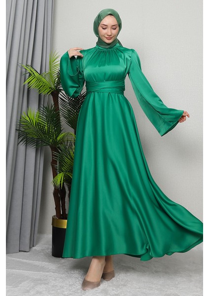 Nazlı Tesettür Elbise Mint fiyatları