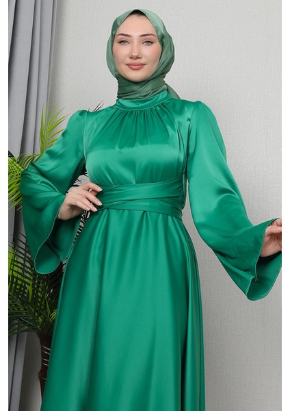 Nazlı Tesettür Elbise Mint indirimleri