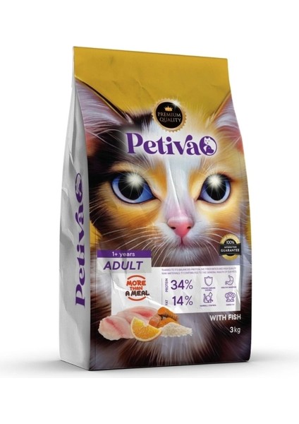 Yetişkin Balıklı Kedi Maması 3 kg