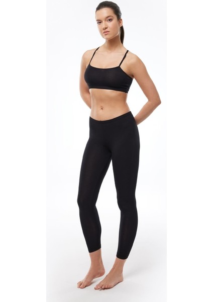 Bayan Uzun Tayt MALABADI-190 Siyah