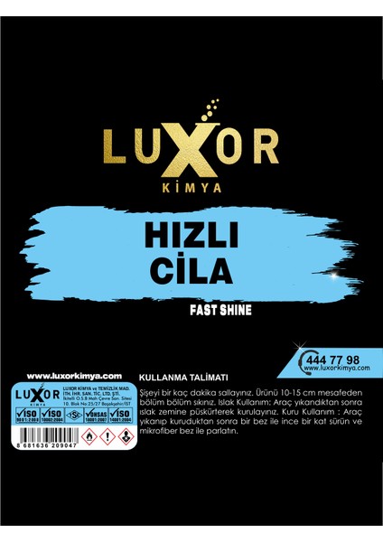 Gold Serisi Hızlı Cila 473 ml