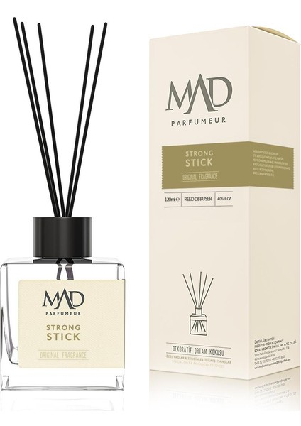 Mad Strong Stick 120 ml Ortam Kokusu