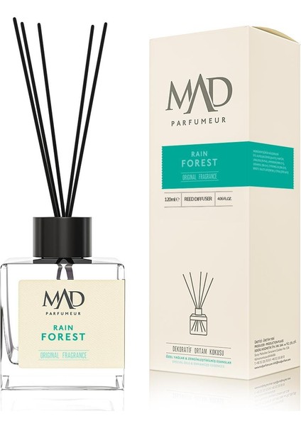 Mad Rain Forest 120 ml Ortam Kokusu