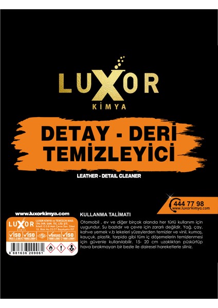 Kimya Gold Serisi Detay Deri Temizleyici 473 ml modelleri