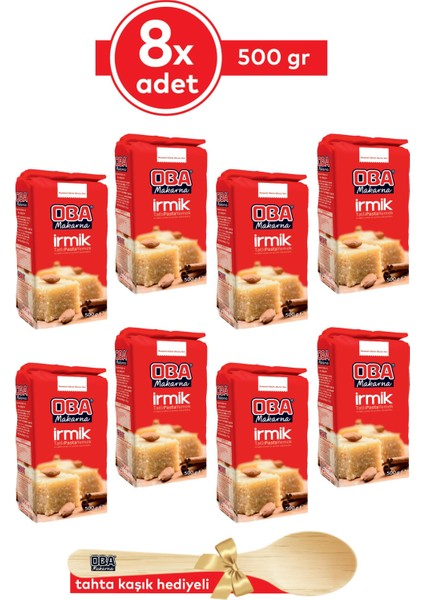 Oba Irmik 500 gr 8 Adet