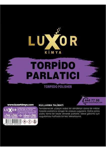 Kimya Gold Serisi Silikonlu Torpido Parlatıcı 473 ml modelleri