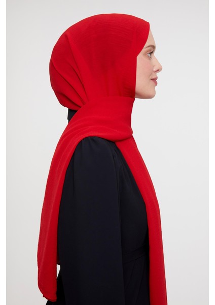 Kırmızı Düz Aerobin Şal modelleri