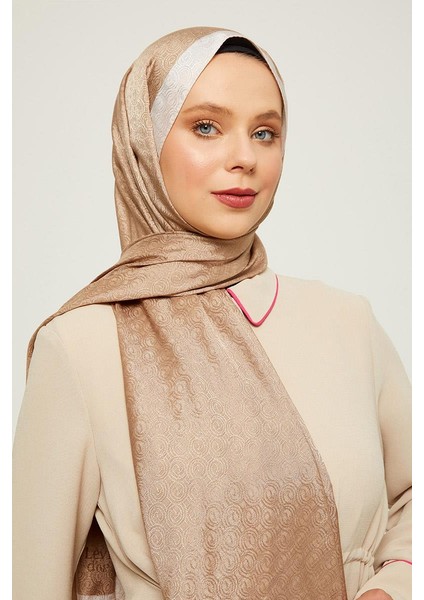 Vizon Halka Desen Monogram Şal fiyatları