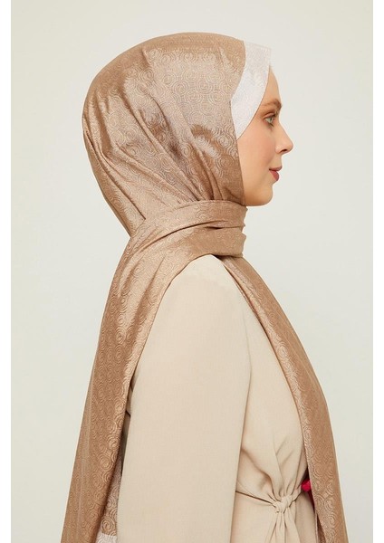 Vizon Halka Desen Monogram Şal modelleri