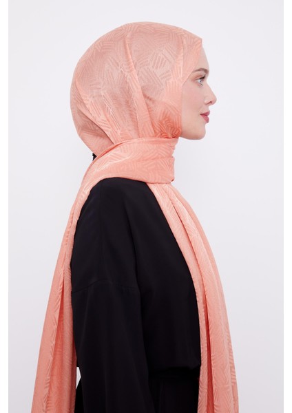 Somon Çubuk Desen Jakarlı Janjan Şal modelleri