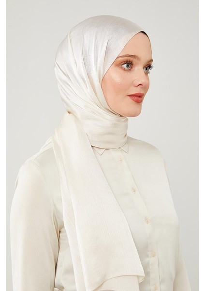 Kırık Beyaz Janjan Şal