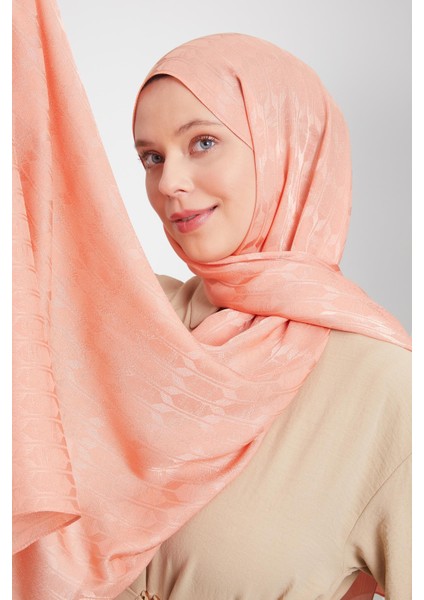 Somon Geometrik Desen Jakarlı Janjan Şal modelleri