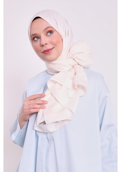 Krem Baklava Desen Blue Jakar Şal fiyatları