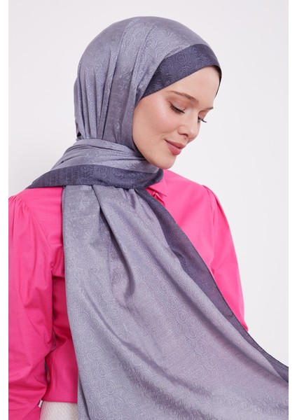 Füme Halka Desen Monogram Şal fiyatları