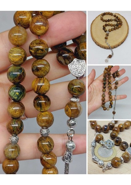 Pietersite Taşı 33LÜK Tesbih 10MM (42130)