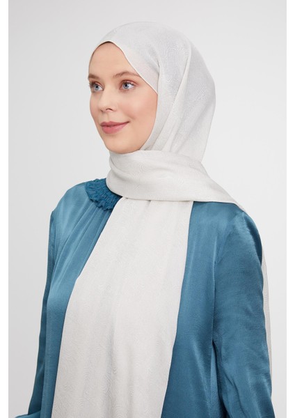 Taş Hologram Desen Jakarlı Janjan Şal