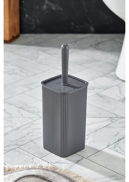 Line Çizgili Kare Kapaklı Wc Banyo Fırçası - Tuvalet Fırçası fiyatları