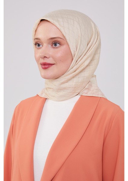 Ekru Lux Şifon Şal modelleri