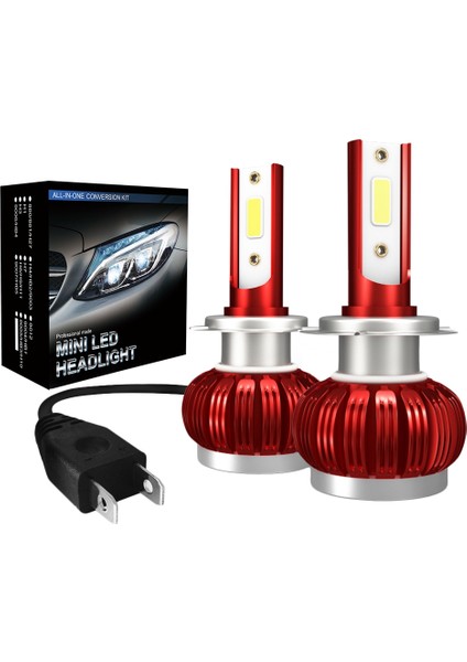 Araba Işın Ampul LED H7 3800LM 40W Güçlü Far Sis Farı (Yurt Dışından) fiyatları