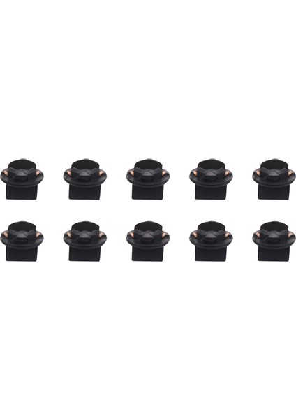 T10 194 168 LED Ampul Pano Ampul Buz Mavisi 10 Adet (Yurt Dışından)