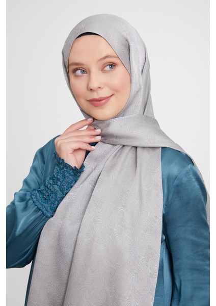 Füme Hologram Desen Jakarlı Janjan Şal fiyatları